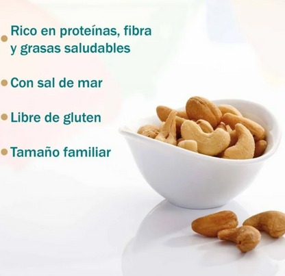 Nueces de la India Member's Mark Enteras con Sal de Mar 1.13 kg - .