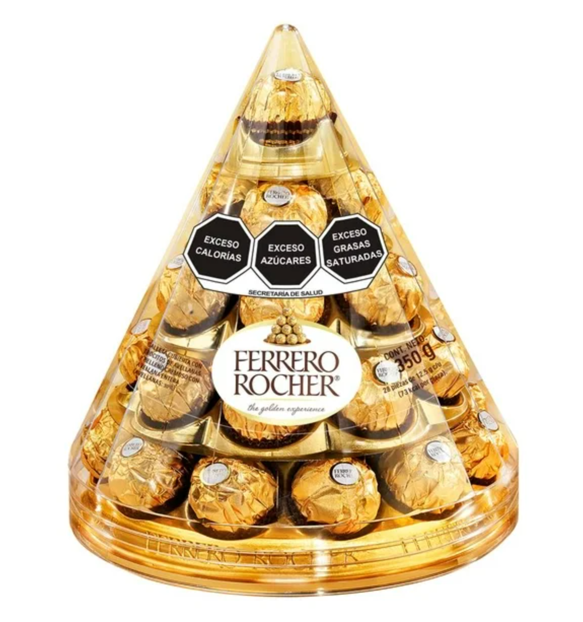 Chocolates Ferrero Rocher Piramide 28 pzas - .