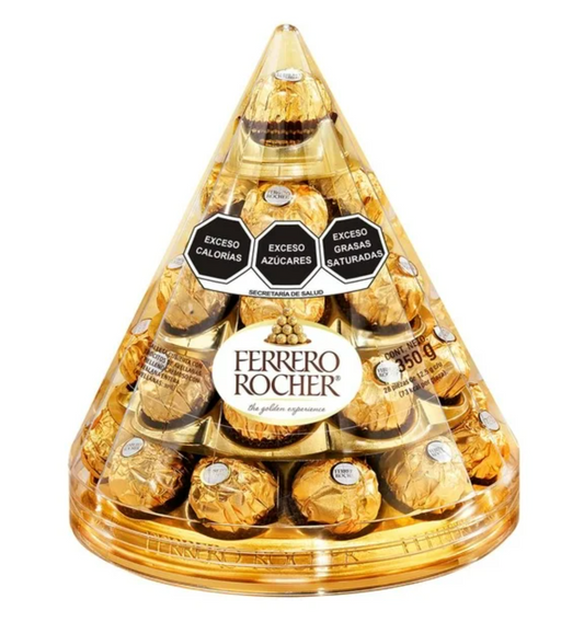 Chocolates Ferrero Rocher Piramide 28 pzas - .