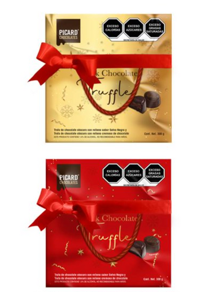 Trufas de chocolate rellenas Picard 300 g - .