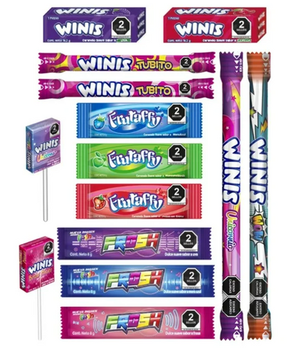 Surtido de Dulces Winis Squad 1.4 kg - .