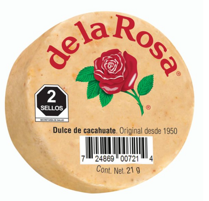 Mazapán De la Rosa 40 pzas de 21 g c/u -.