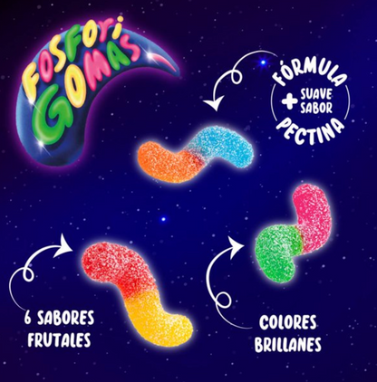 Gomitas Member's Mark de Sabores Aciditas 1 kg - .