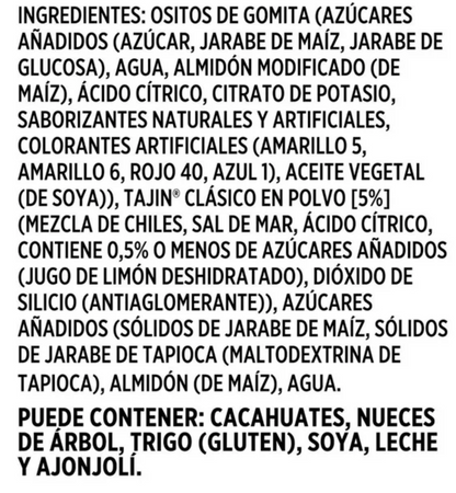 Ositos de Gomita Snack Club Tajín clásico 567 g -.