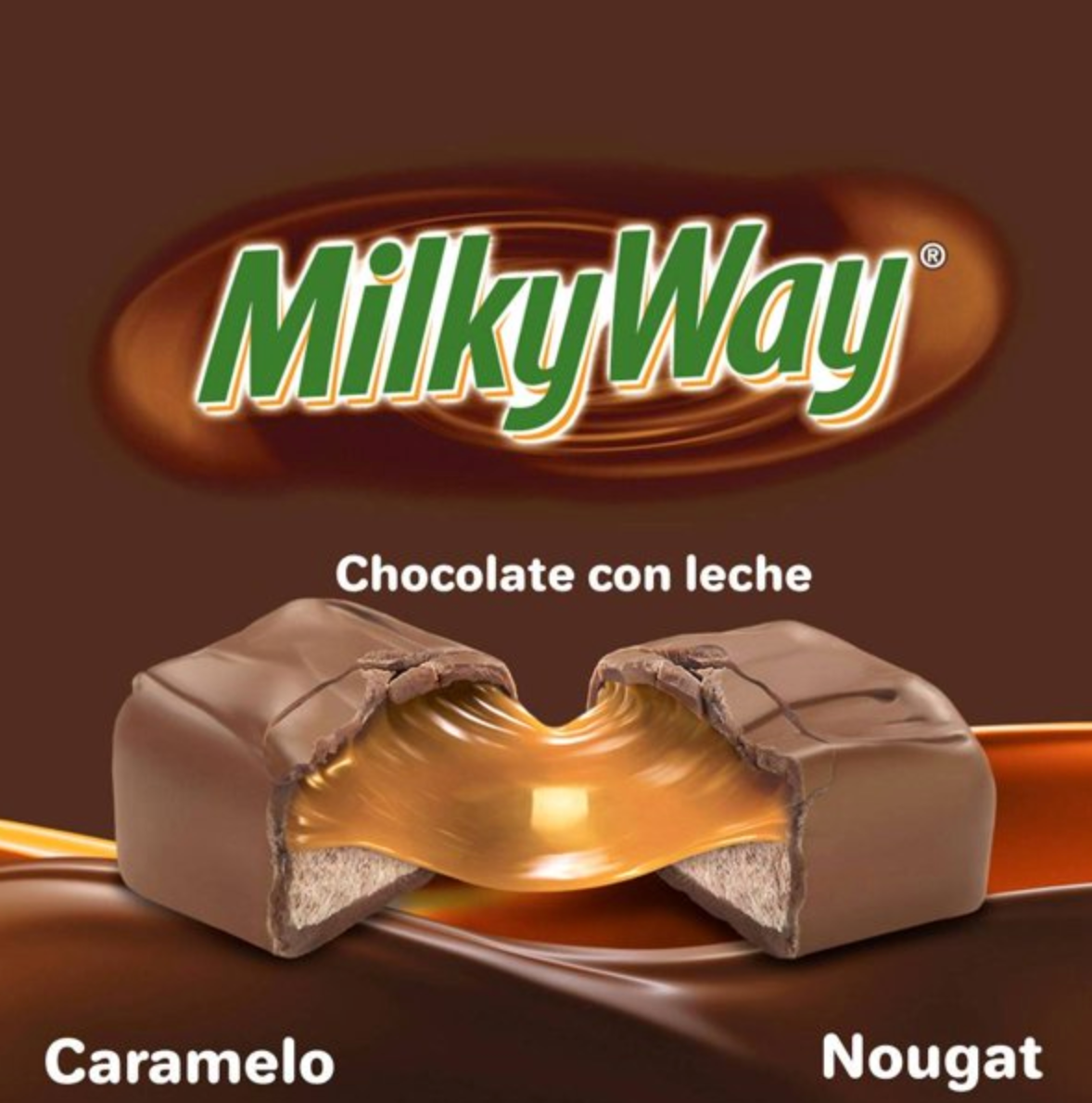 Chocolates Milky Way Minis 65 pzas de 8.5 g c/u -.