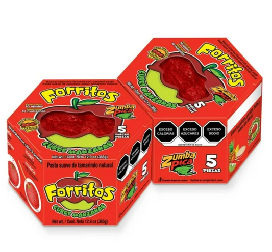 Forritos Zumba Pica Cubre Manzana 10 pzas - .