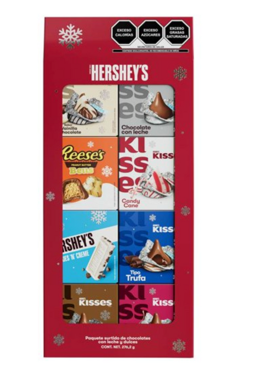 Pack de Chocolates Hershey's Kisses Surtidos 276.2 g -.