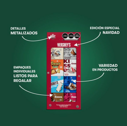 Pack de Chocolates Hershey's Kisses Surtidos 276.2 g -.
