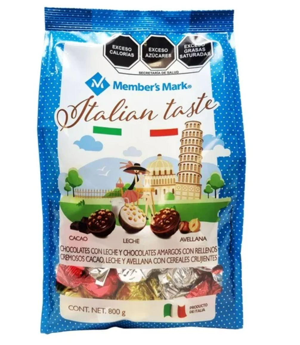 Chocolates Member's Mark Italian Taste 800 g -.