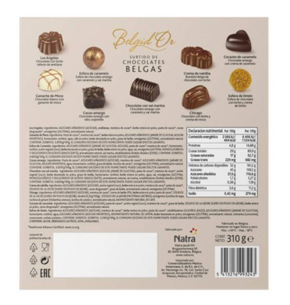Chocolates Belgidor 310 g - .