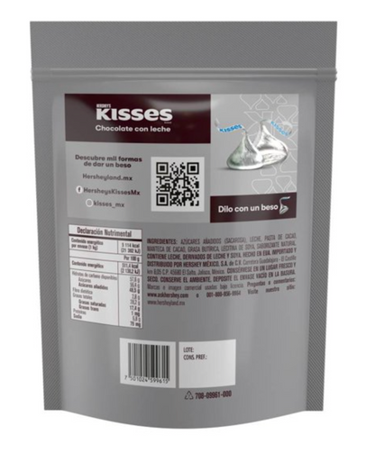 Chocolate con Leche Kisses Hershey's 1 kg - .