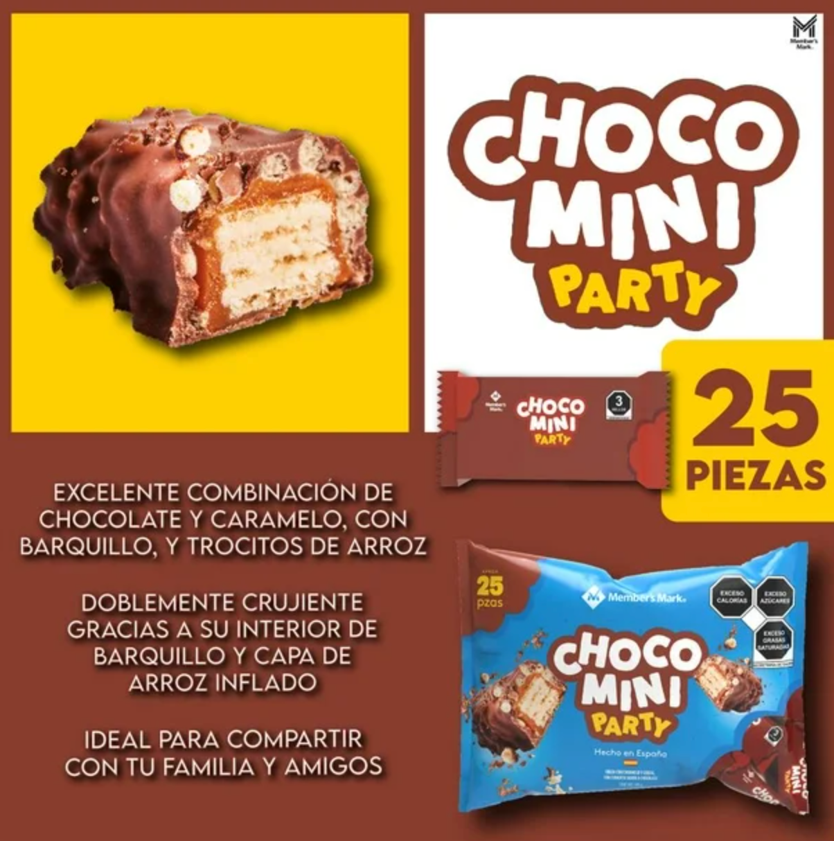 Chocomini Party Member's Mark 500 g -.
