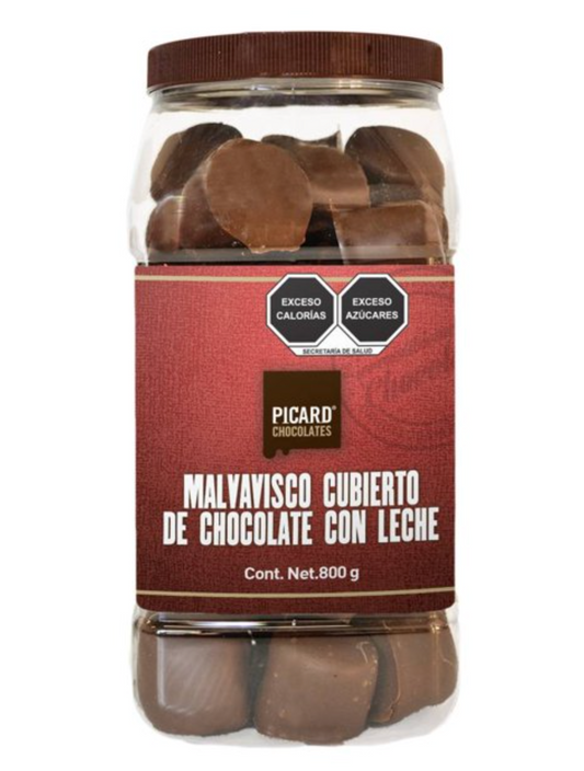 Malvavisco Picard Cubierto de Chocolate con Leche 800 g -.