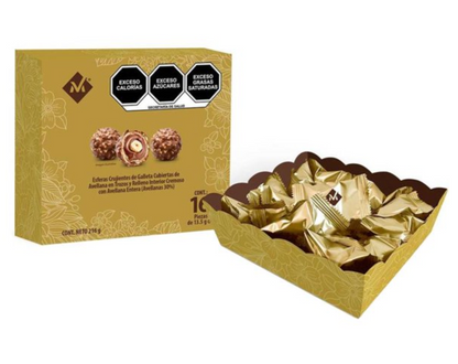 Chocolates Member's Mark Pralinas Europeas 16 pzas 13.5 g c/u -.