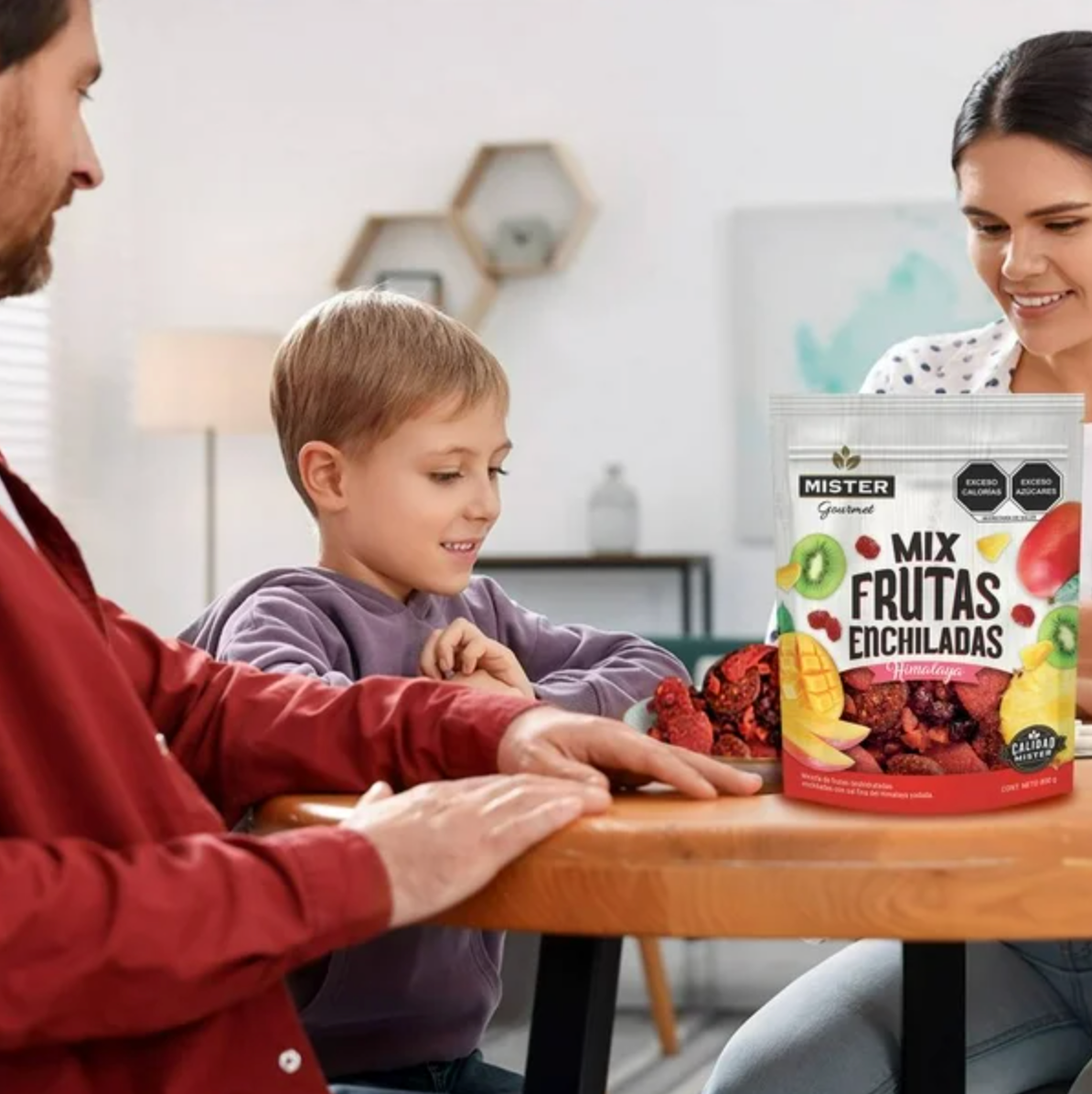 Mix de Frutas Enchiladas Mister Gourmet 800 grs - .