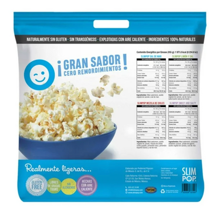 Palomitas Slim Pop Family Pack 4 pzas - .