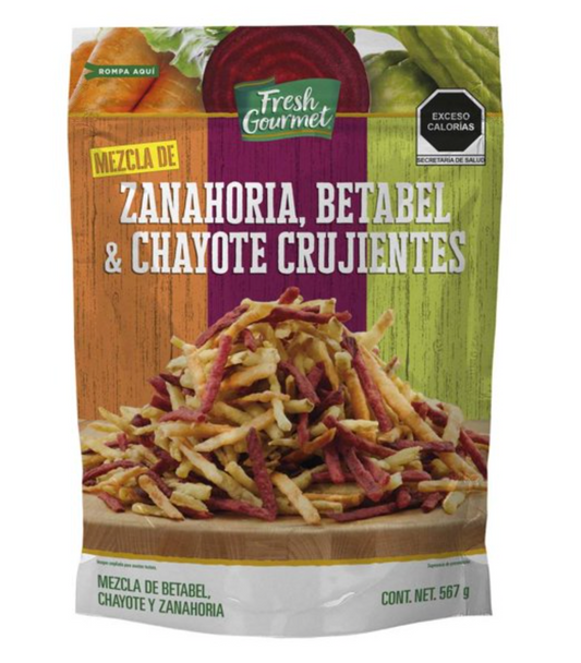 Snack Fresh Gourmet Vegetales Crujientes 567 g -.