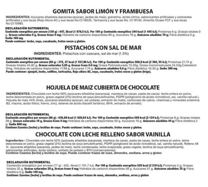 Surtido de Botanas Galería DC en Forma de Pino 359 g - .