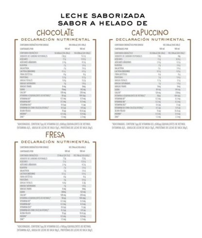 Leche Deslactosada Santa Clara Varios Sabores 27 pzas de 180 ml c/u -.