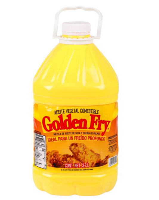 Aceite Vegetal Comestible Golden Fry 3.7 l -.