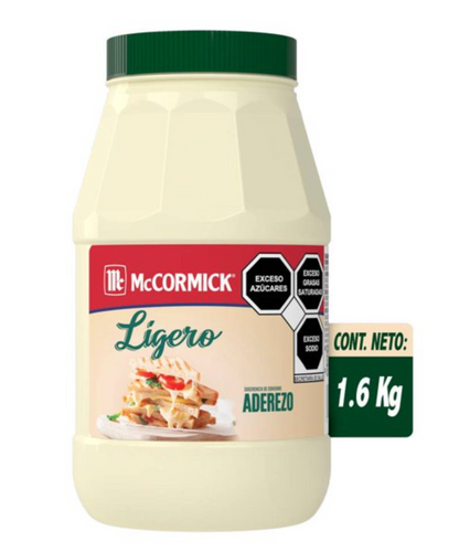 Aderezo mccormick Ligero 1.6 Kg - .