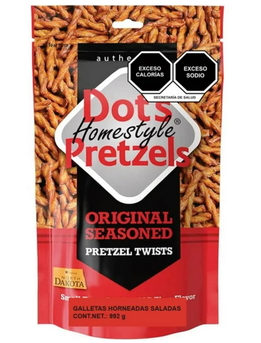 Galletas Homestyle Dots Pretzels Saladas 992 g - .