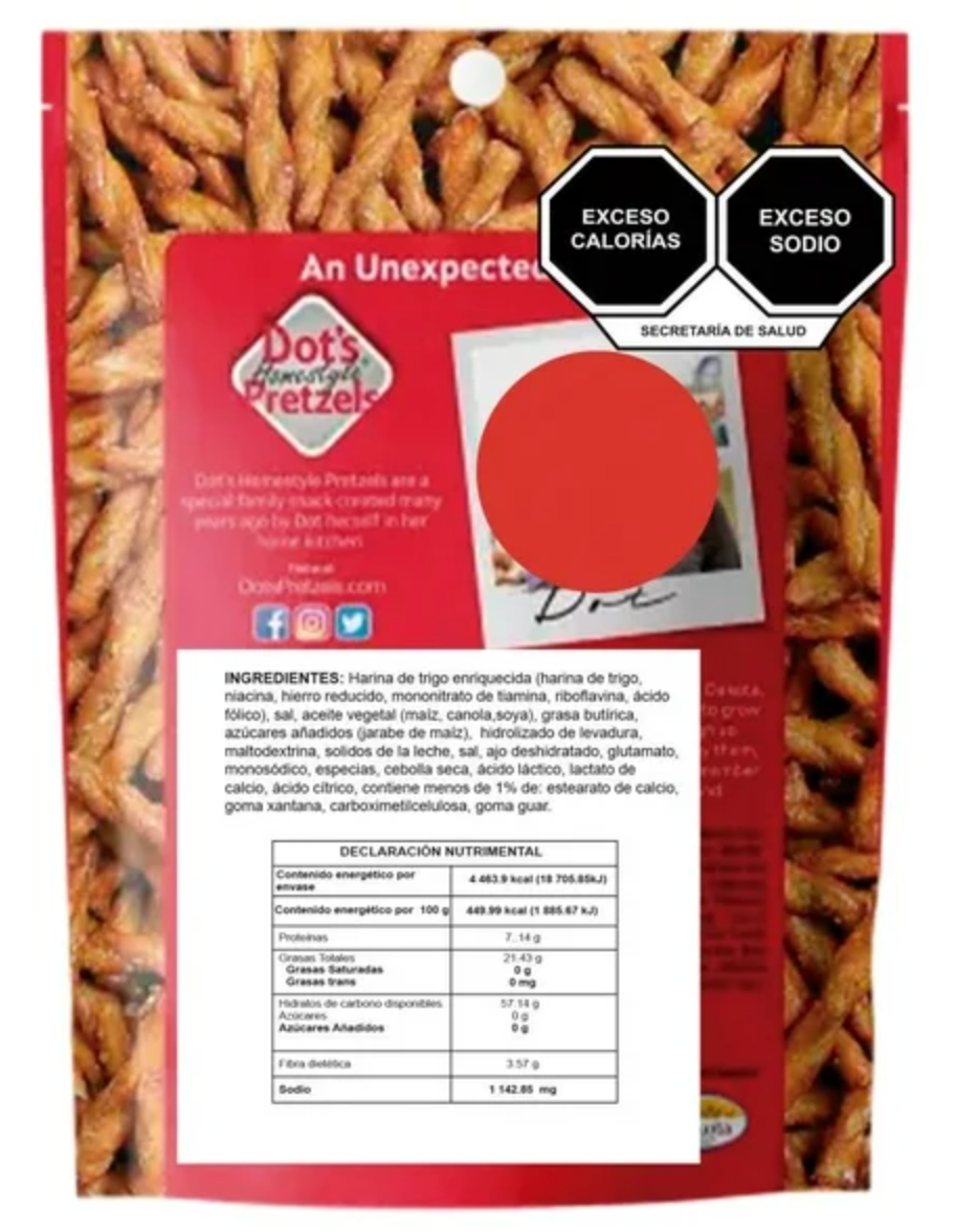 Galletas Homestyle Dots Pretzels Saladas 992 g - .