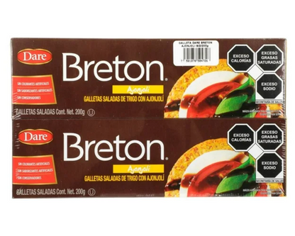 Galletas Dare Breton de Ajonjolí 2 pzas 200 g c/u - .