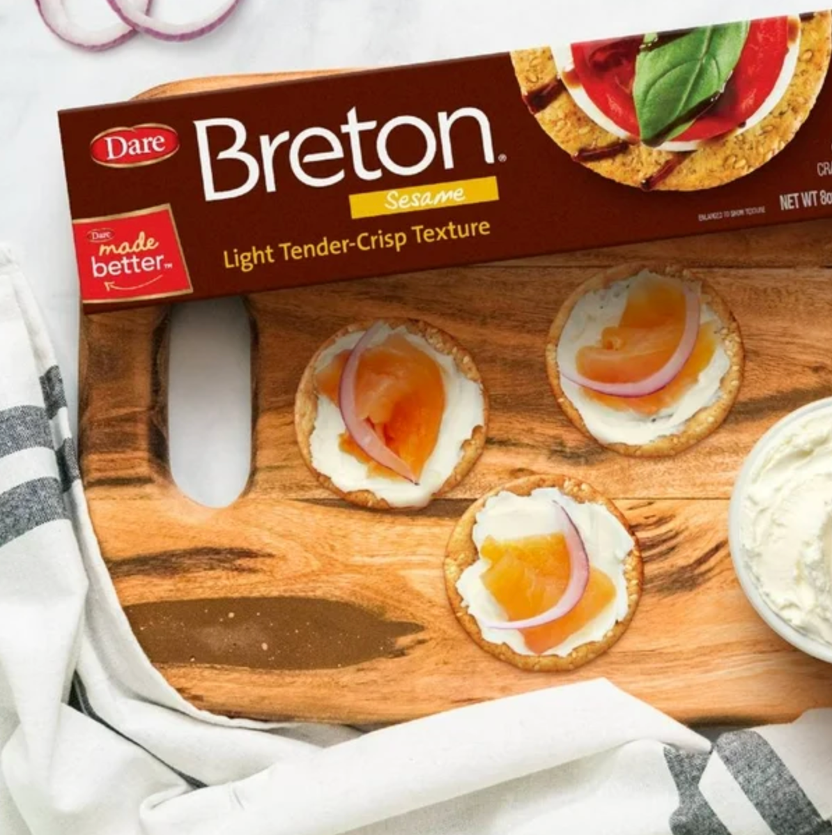 Galletas Dare Breton de Ajonjolí 2 pzas 200 g c/u - .