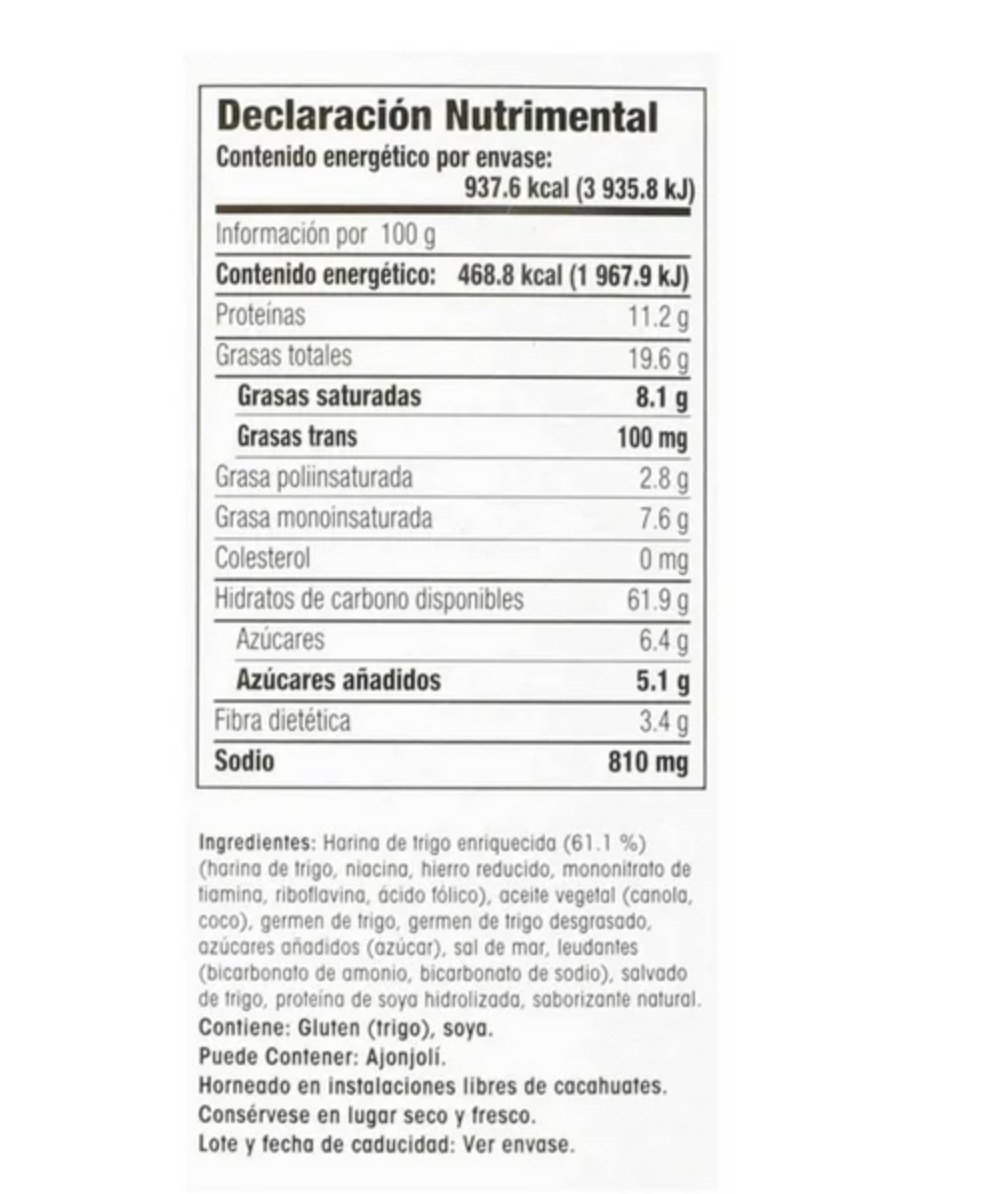 Galletas Dare Breton Original 2 pzas 200 g c/u - .