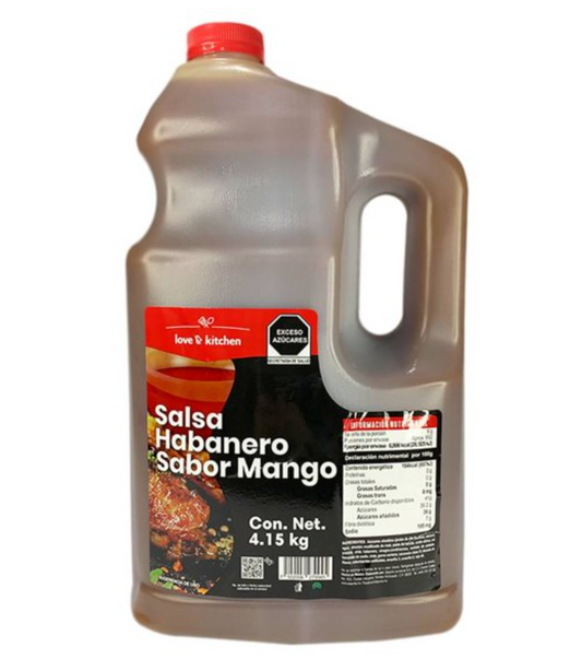 Salsa Habanero Sabor Mango Love & Kitchen 4.15 kg - .