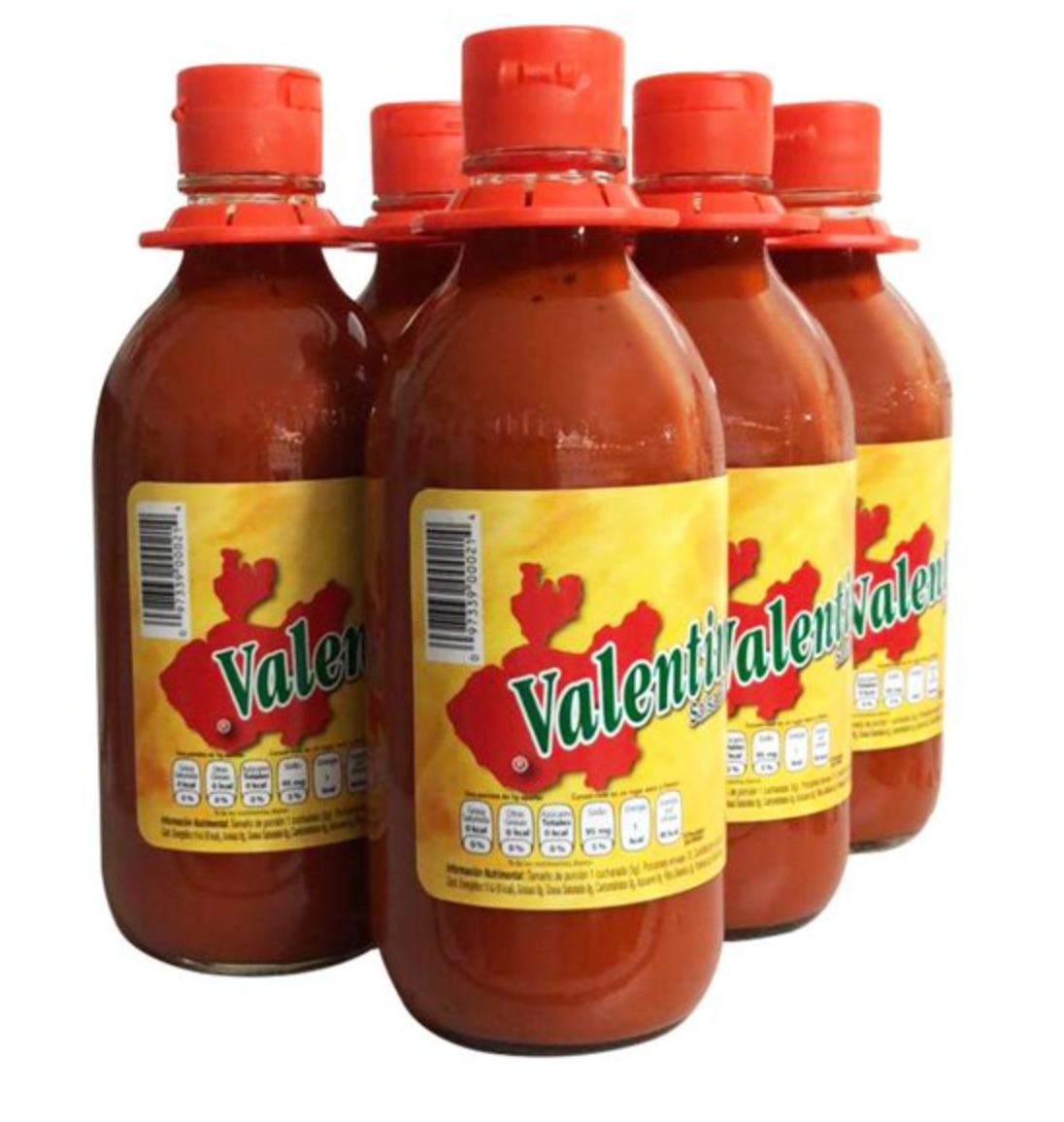 Salsa Picante Valentina 6 pzas de 350 ml c/u -.