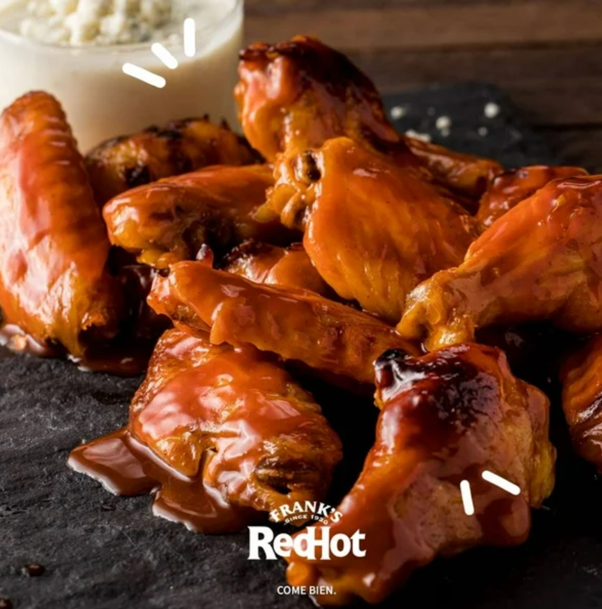 Salsa para Alitas Frank's RedHot Wing Buffalo 3.78 l -.