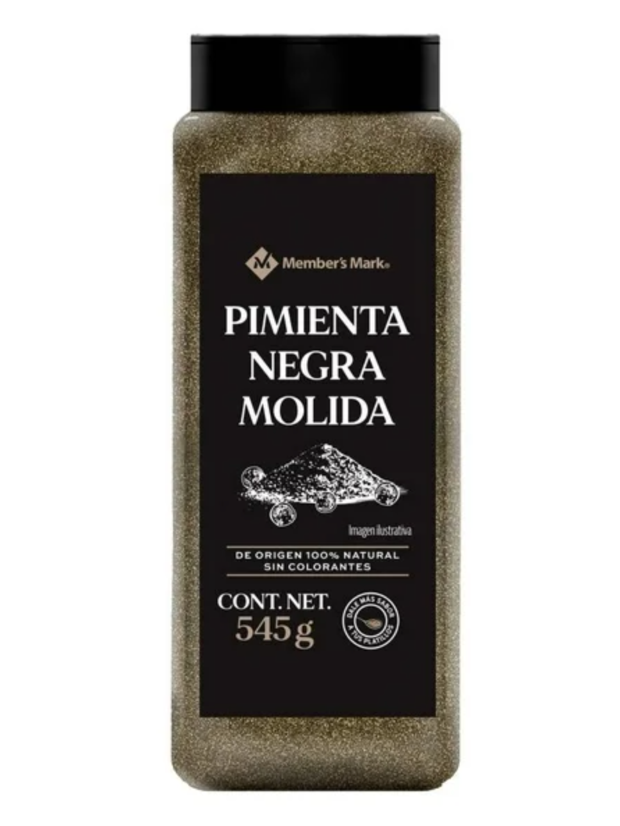 Pimienta Negra Member's Mark Molida 545 g -.