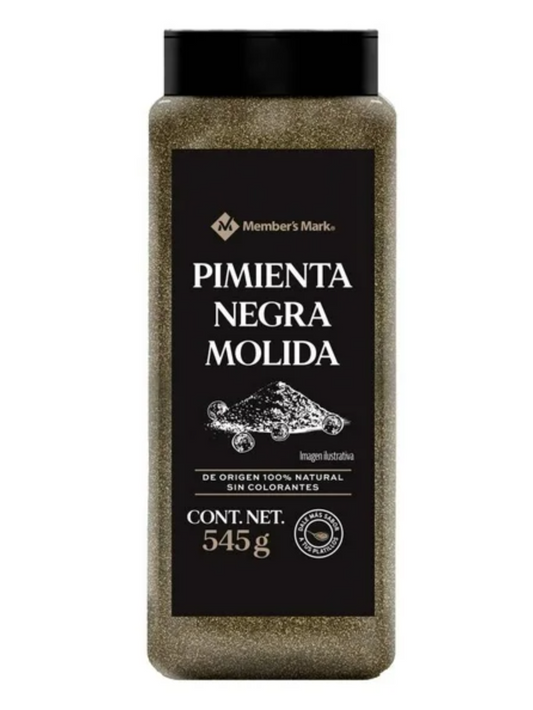 Pimienta Negra Member's Mark Molida 545 g -.