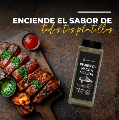 Pimienta Negra Member's Mark Molida 545 g -.
