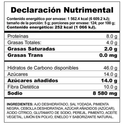 Sazonador para Mariscos y Pescados Member's Mark by McCormick 620 g -.