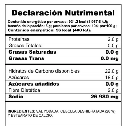 Sal con Cebolla Member's Mark by McCormick 970 g -.