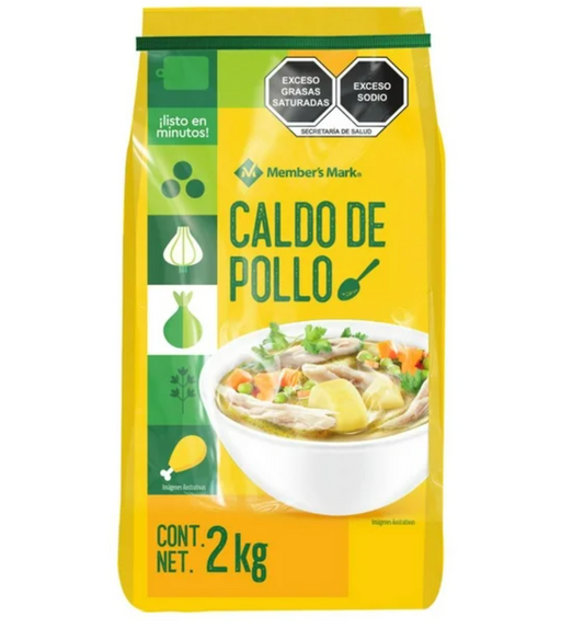 Caldo de Pollo Member's Mark 2 kg - .