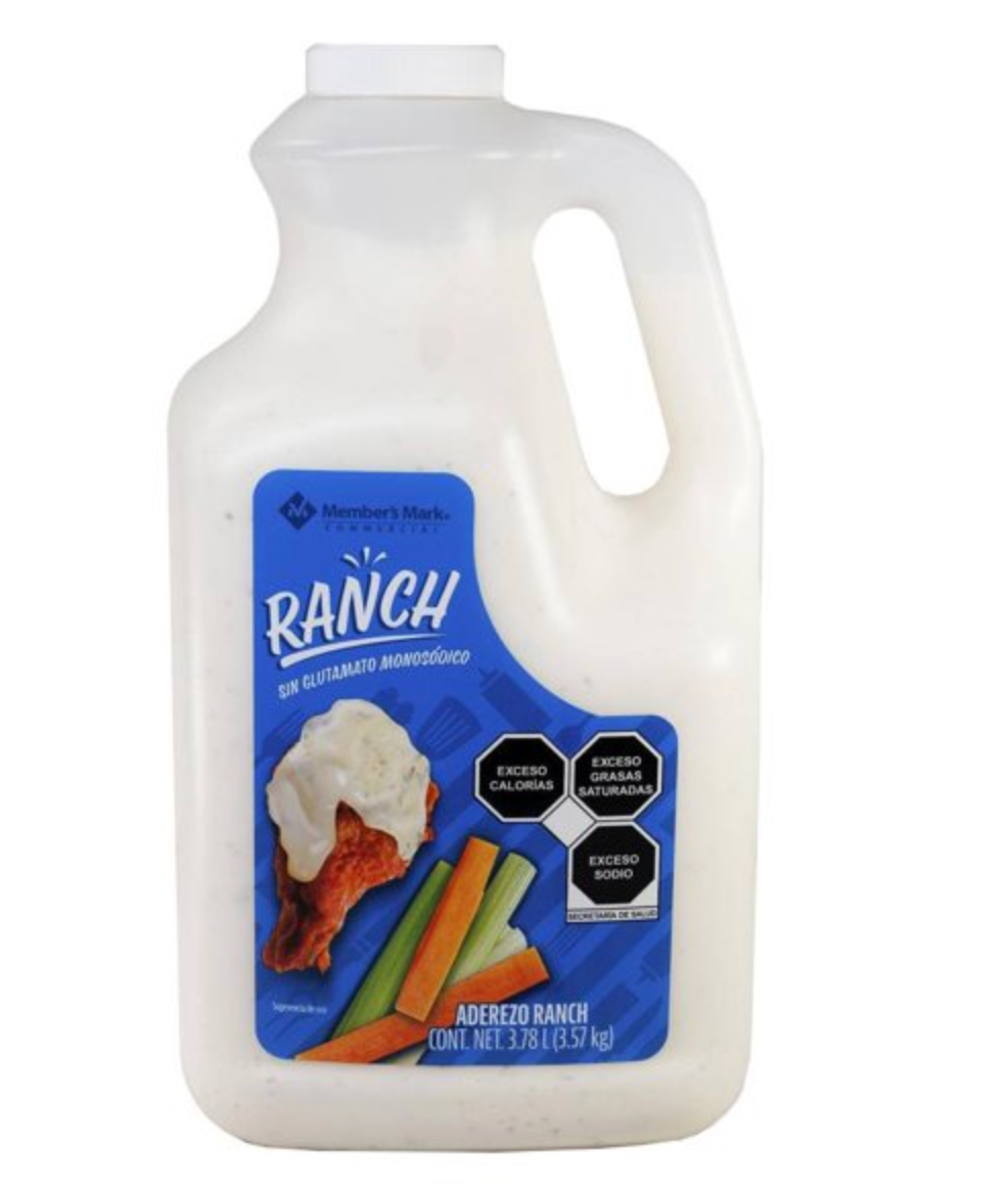 Aderezo Ranch Member's Mark 3.78 l -.
