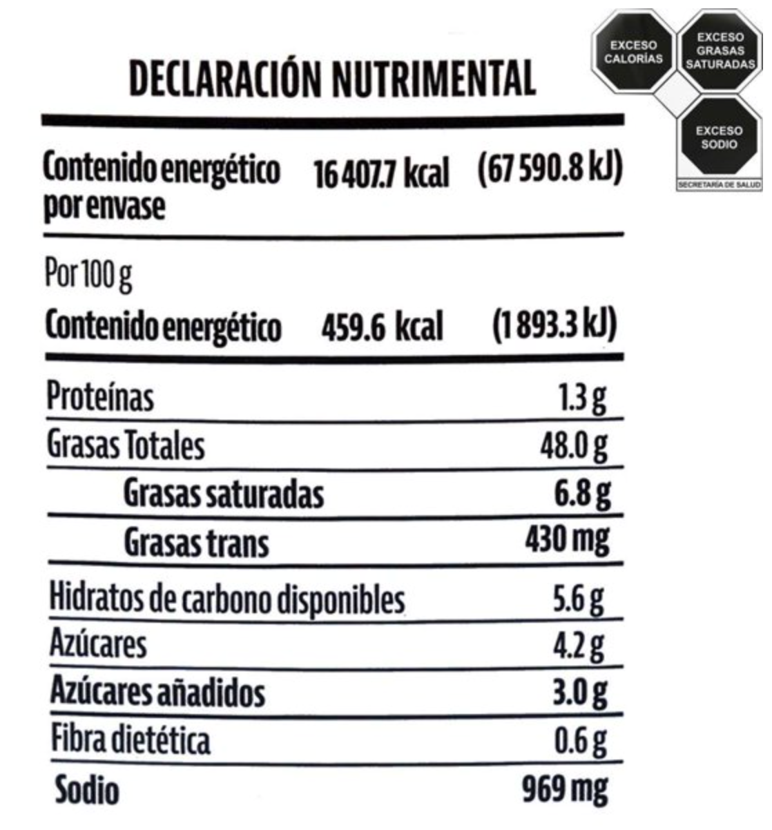 Aderezo Ranch Member's Mark 3.78 l -.