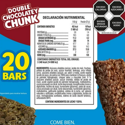 Barras de Arroz Rice Krispies Treats Kellogg's Sabor Chocolate con Malvavisco 20 pzas - .