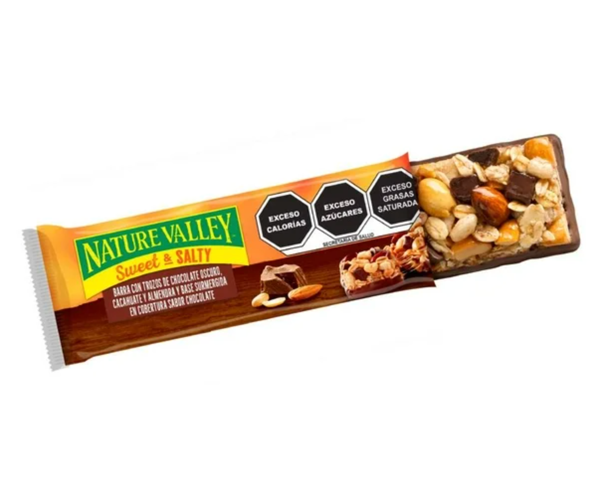 Barras de Granola Nature Valley Sweet and Salty 24 pzas de 30 g c/u - .