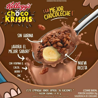 Cereal Choco krispis Kellogg's 1.1 kg - .