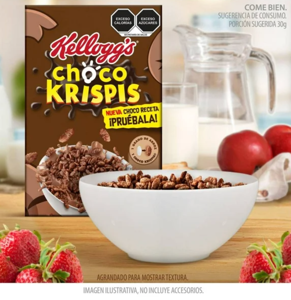 Cereal Choco krispis Kellogg's 1.1 kg - .