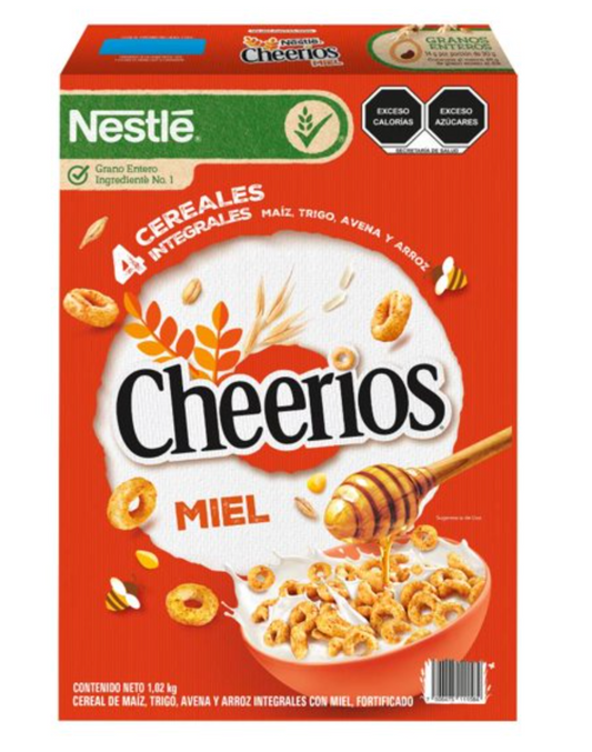 Cereal Cheerios Nestlé Miel 1.02 kg - .