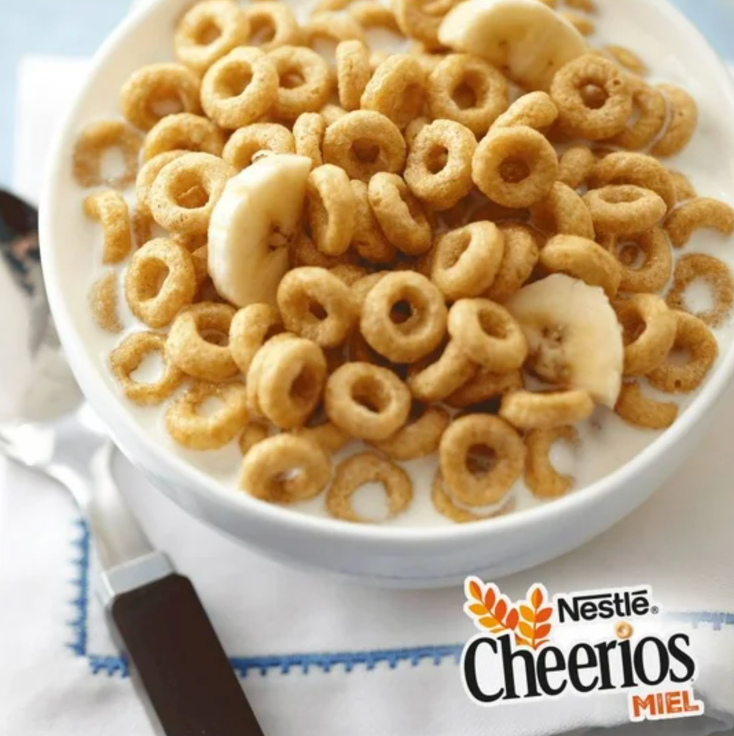 Cereal Cheerios Nestlé Miel 1.02 kg - .