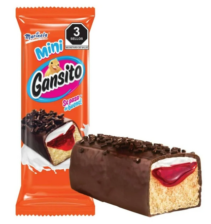 Mini Gansito Marinela 24 pzas - .