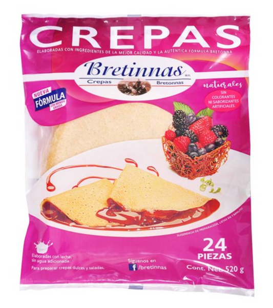 Crepas Bretinnas 24 pzas -.