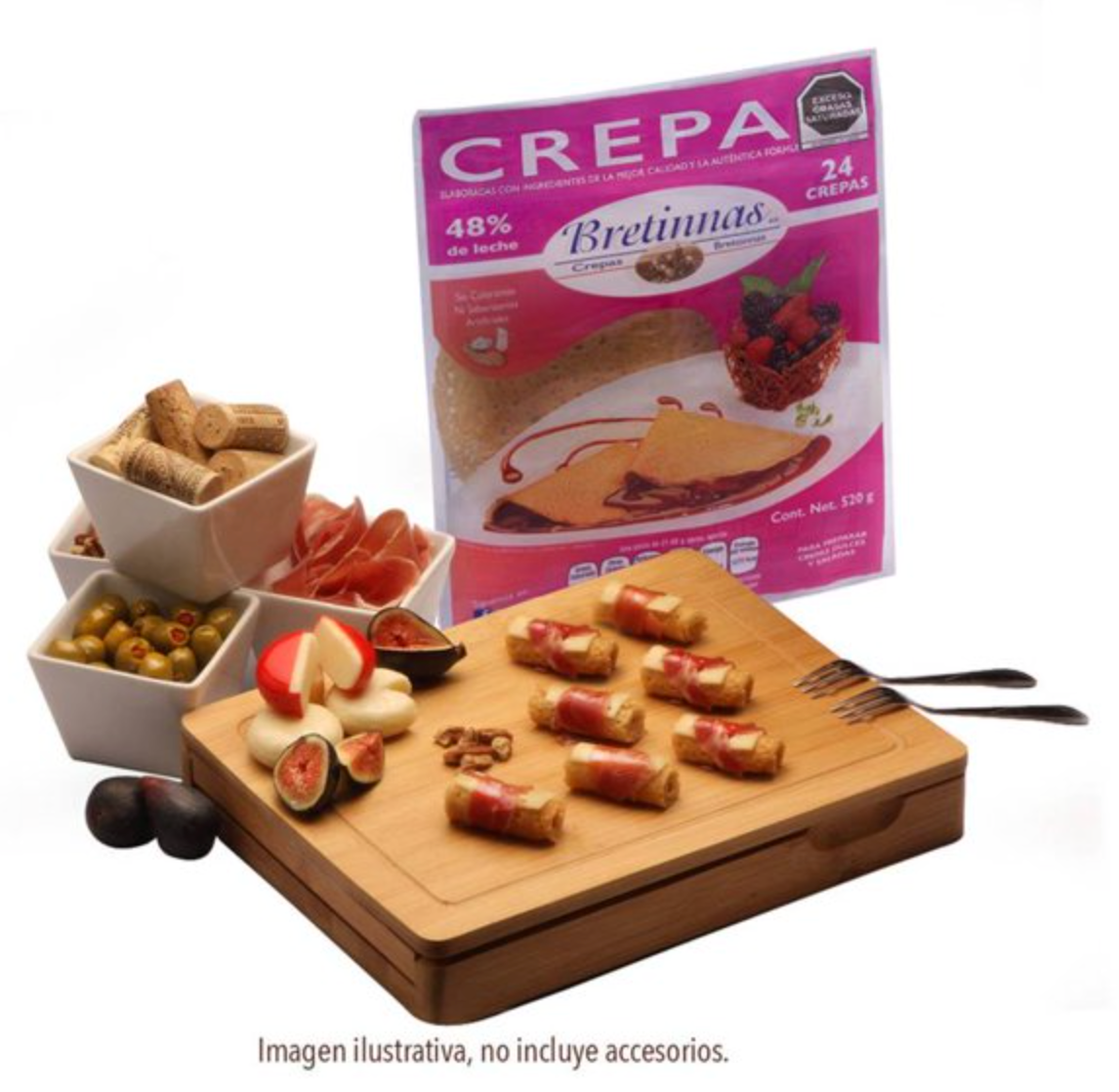Crepas Bretinnas 24 pzas -.